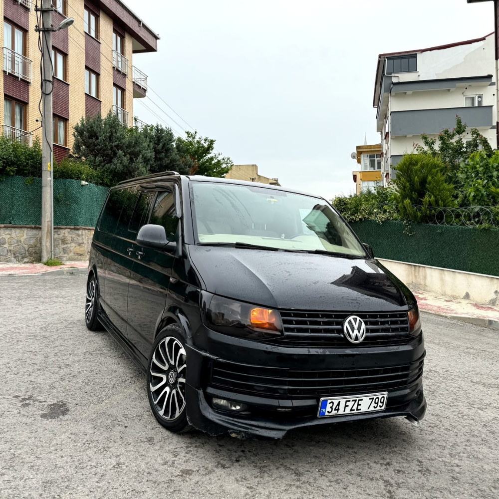 Volkswagen Transporter Düğün Arabası ( Siyah ) - Görsel 13