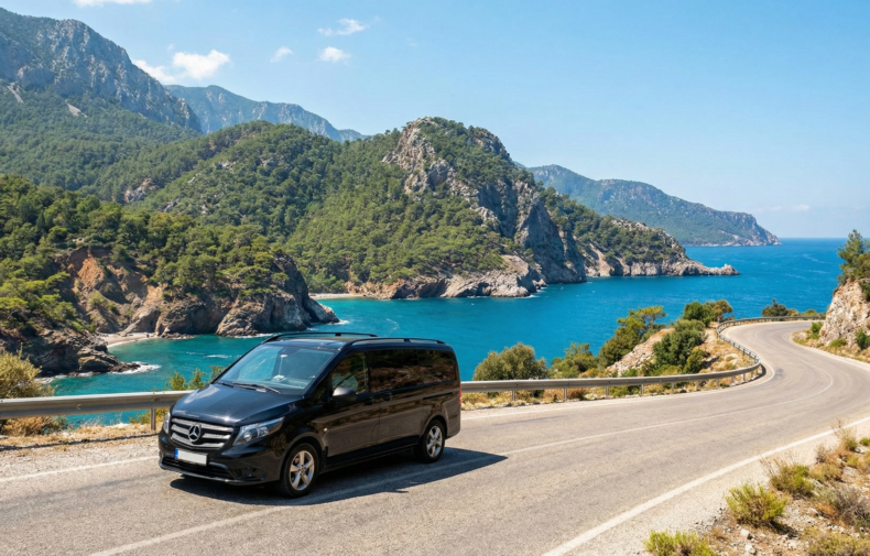 Трансфер из аэропорта Анталии в отели Кемера: Быстро и комфортно на Mercedes Vito.